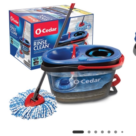 O-Cedar RinseClean Spin Mop & Bucket System - Picture 1 of 5